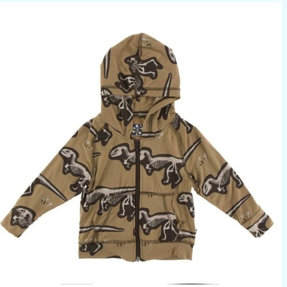 Kickee Pants Lightweight Zip Up Hoodie NEW